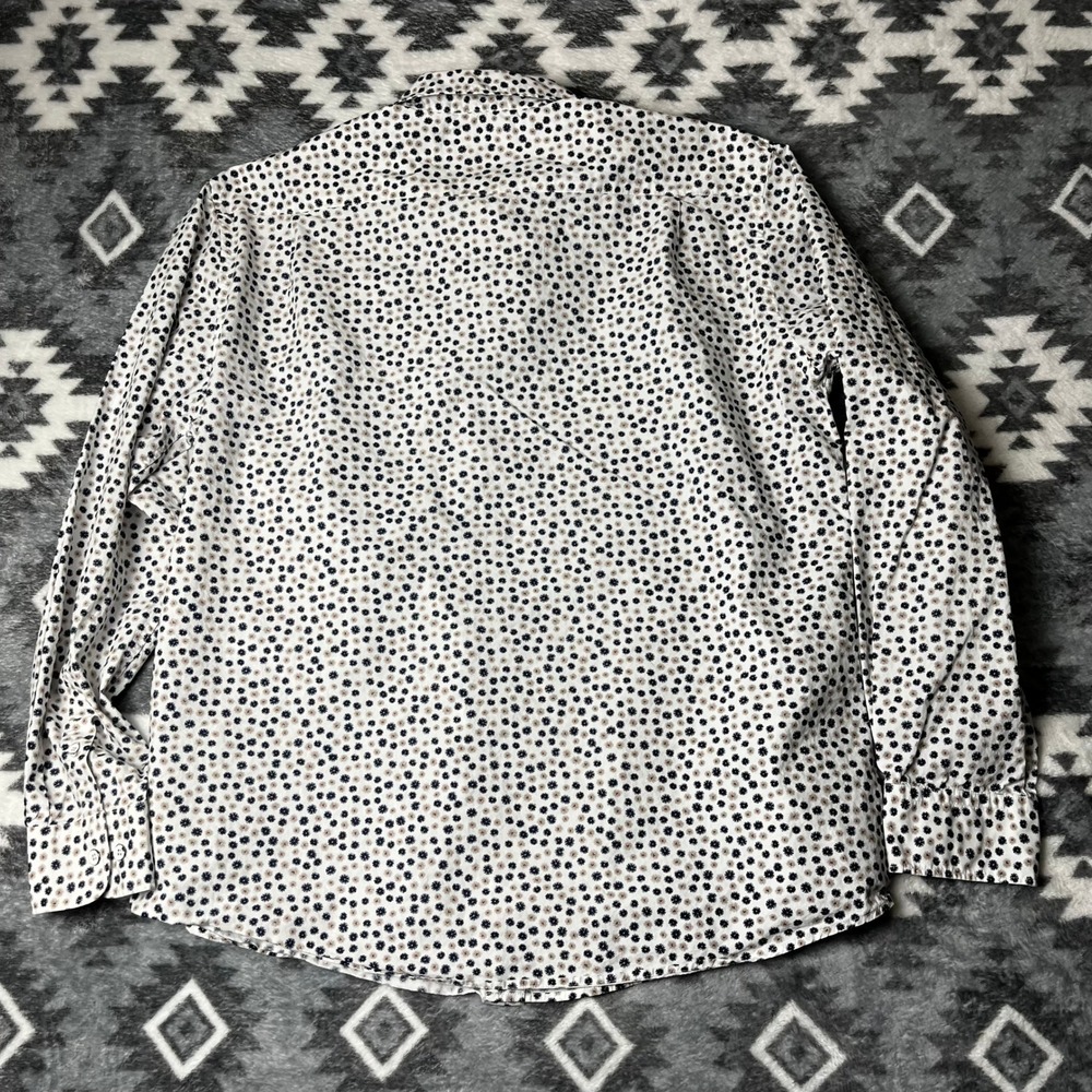 Rodd & Gunn Mens XL Original Fit Floral Burst Print Cotton Button Down Shirt - Picture 8 of 10